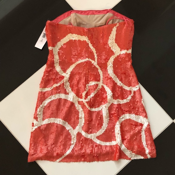 💥 Badgley Mischka Sequin Dress NWT 💥 - Picture 6 of 8